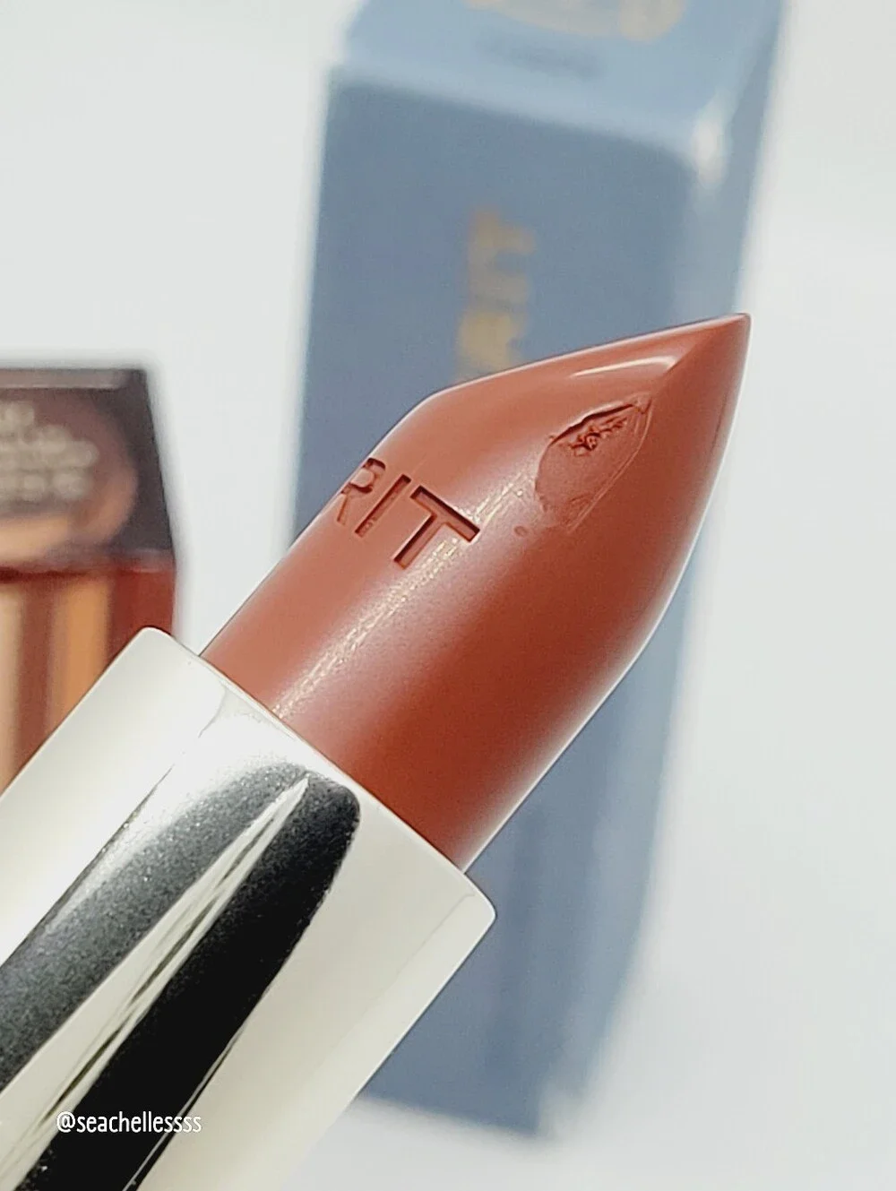 Tiger Merit Signature Lightweight Lipstick Matte Brick Red Brand New In Box